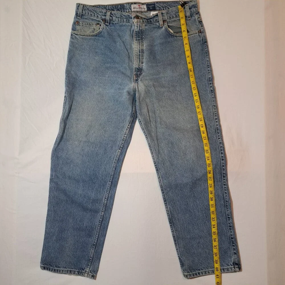 Vintage Levis Jeans Mens 40 Blue 540 Signature 100% Cotton Relaxed Fit 90s 40X29